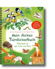 Tierstickerbuch - Der kleine Frosch und seine Freunde